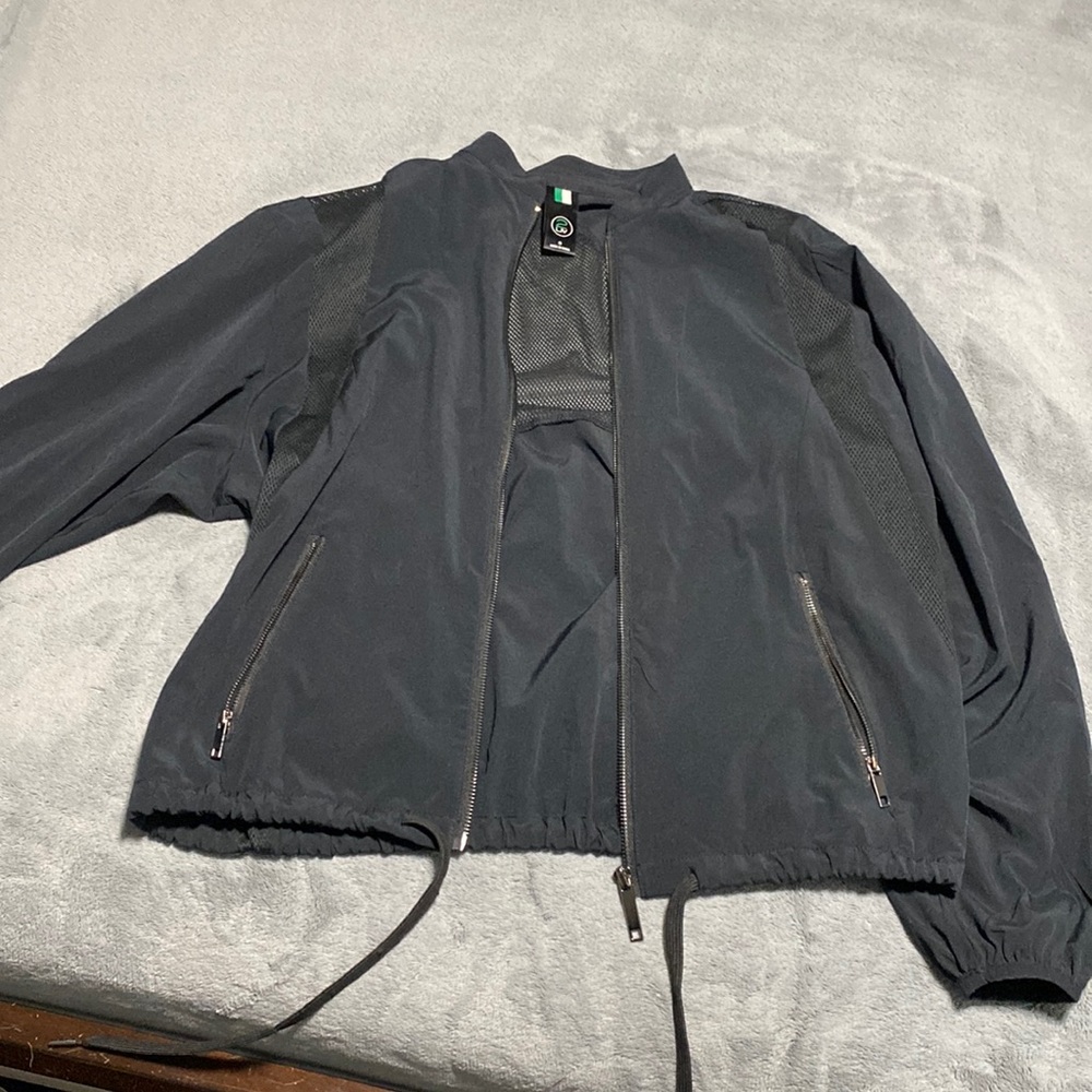 Black light weight mesh jacket